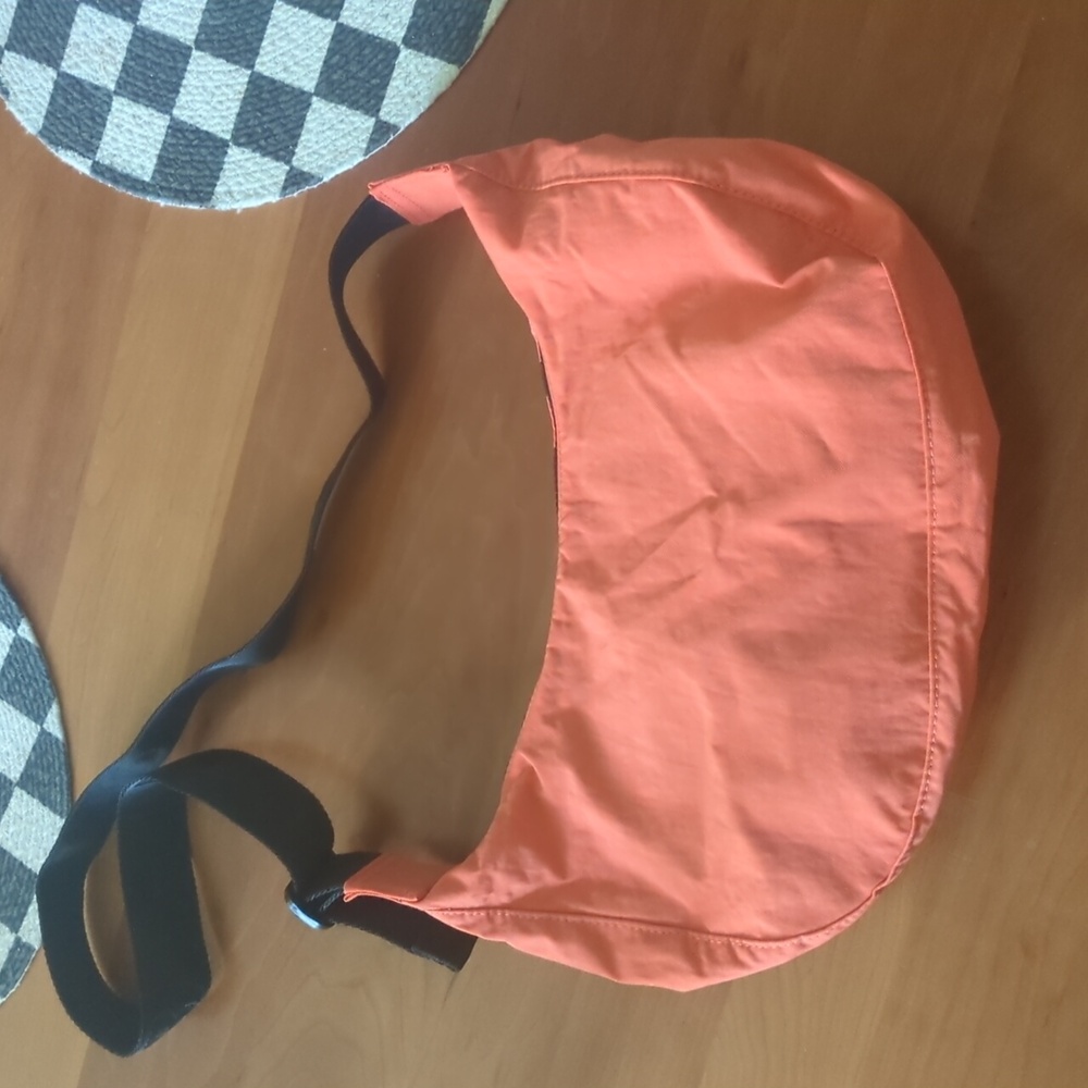 Baggu orange medium crescent bag